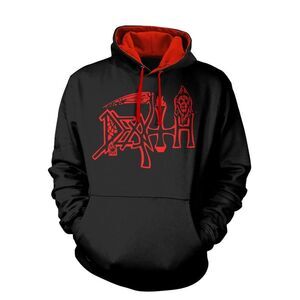 Death Unisex Adult Scream Bloody Gore Hoodie / Black